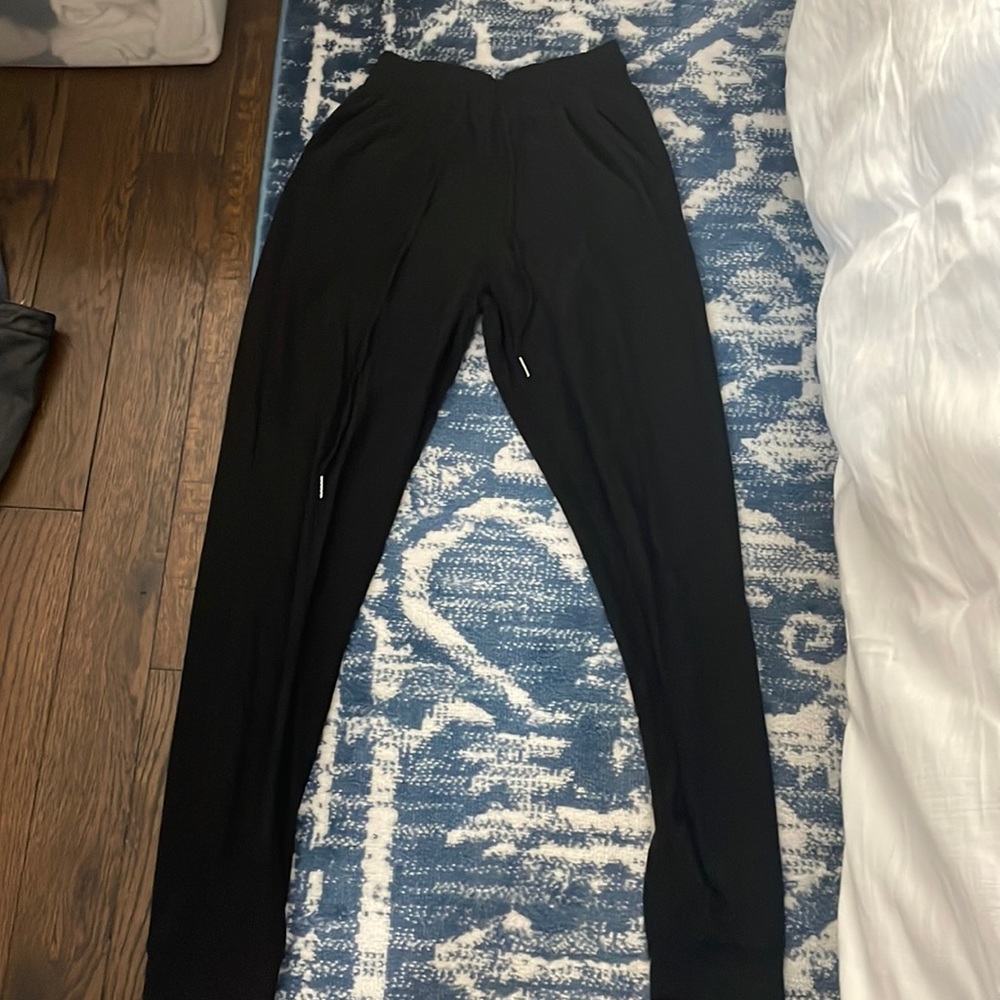 Black joggers